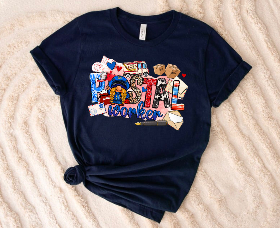 Gnome Postal Worker T-Shirt