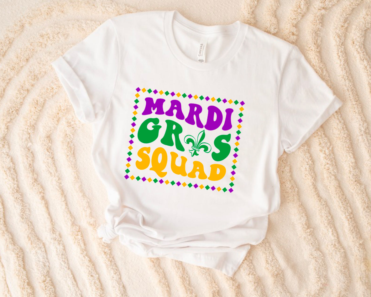 Mardi Gras Squad T-Shirt