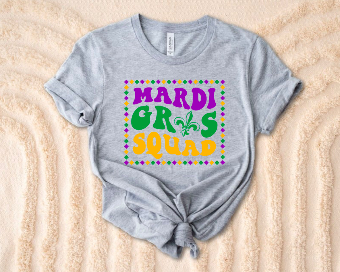 Mardi Gras Squad T-Shirt