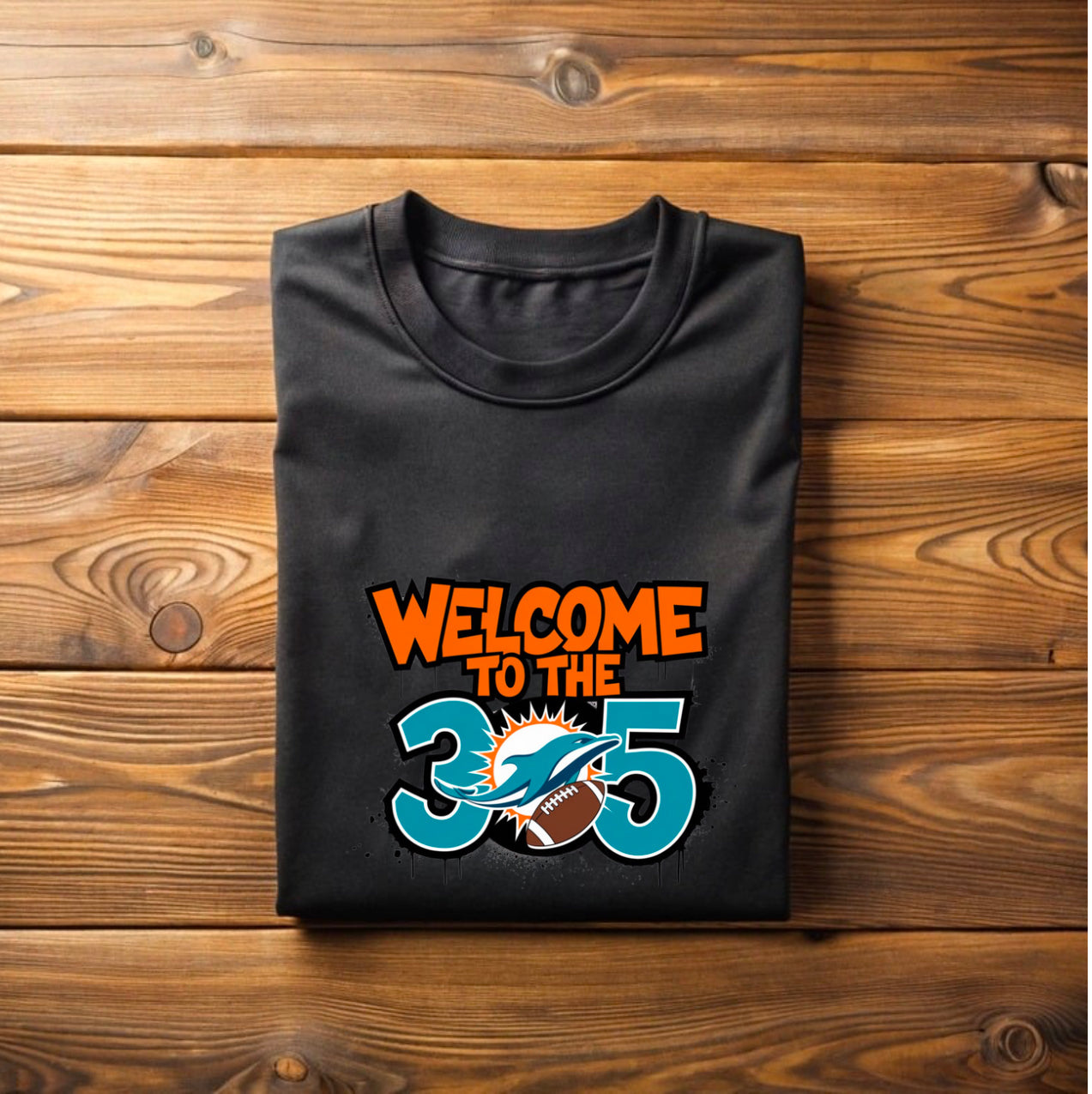 Miami Dolphins 305 T-Shirt