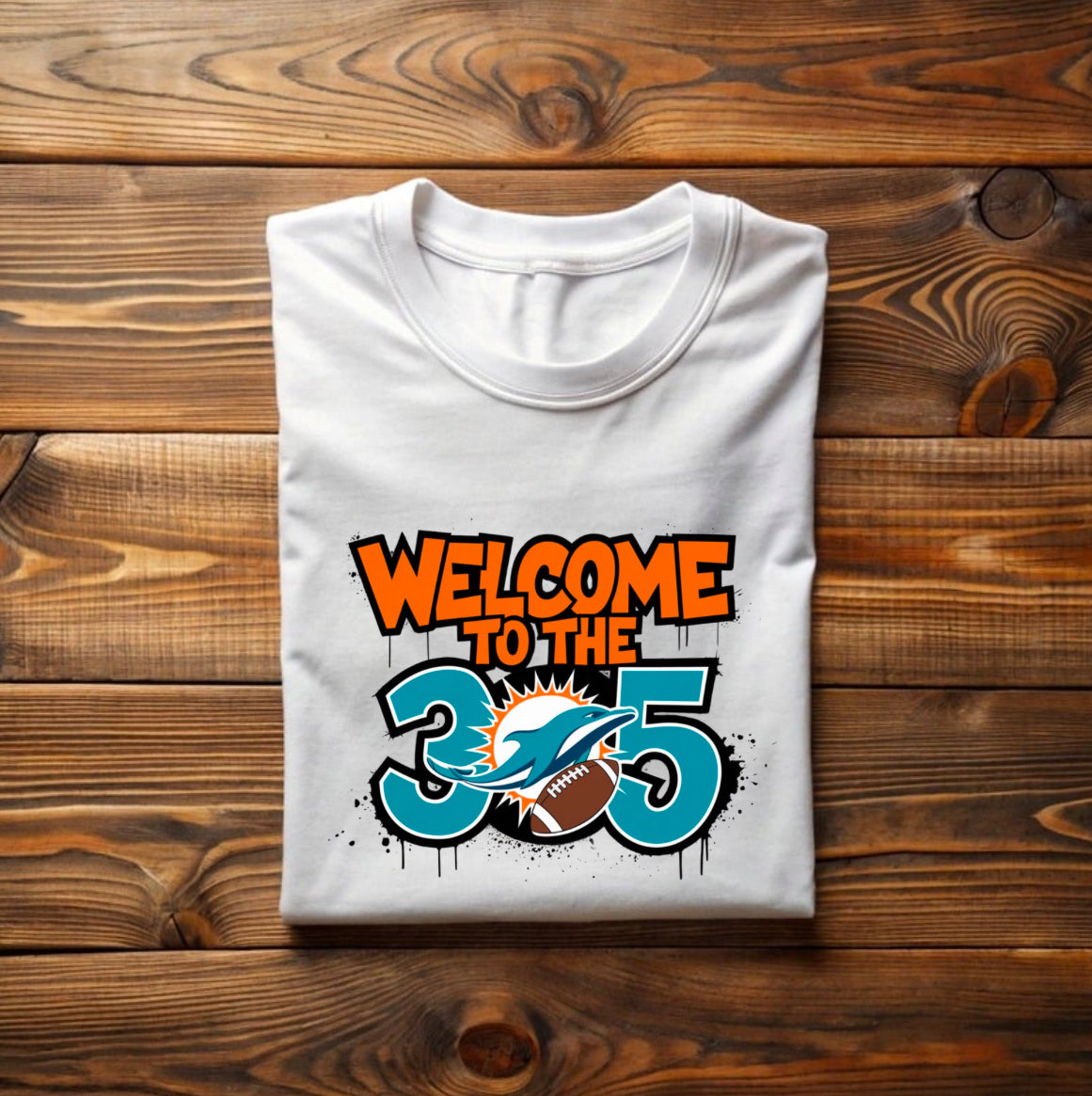 Miami Dolphins 305 T-Shirt