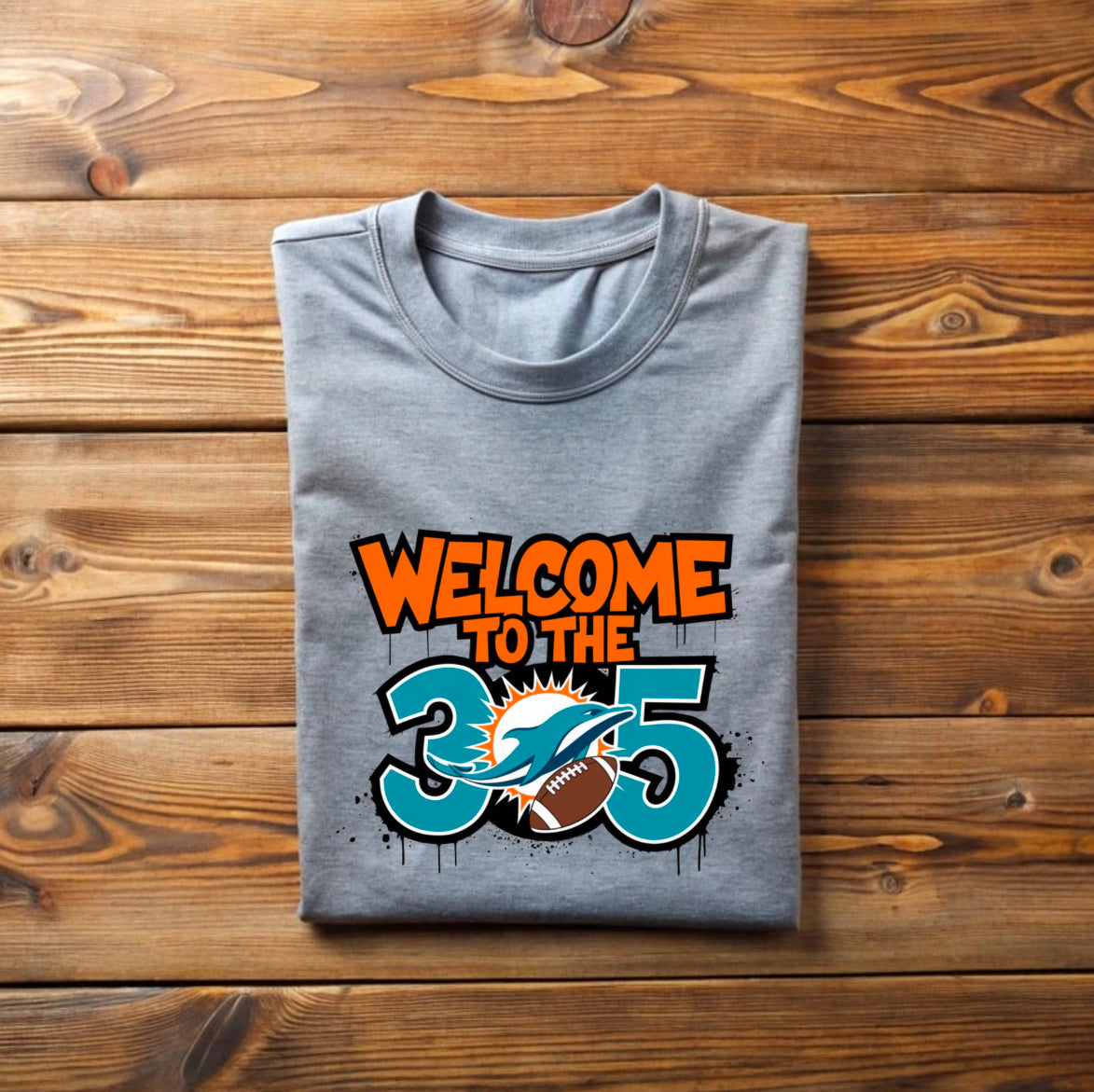 Miami Dolphins 305 T-Shirt