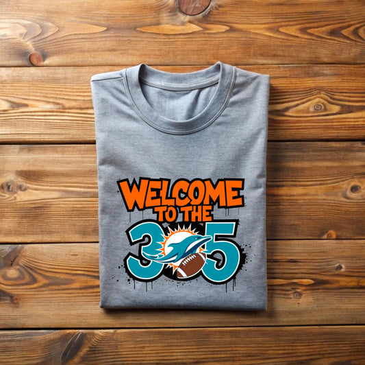 Miami Dolphins 305 T-Shirt